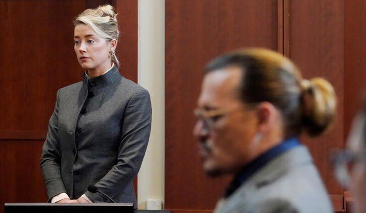 Actors Amber Heard and Johnny Depp